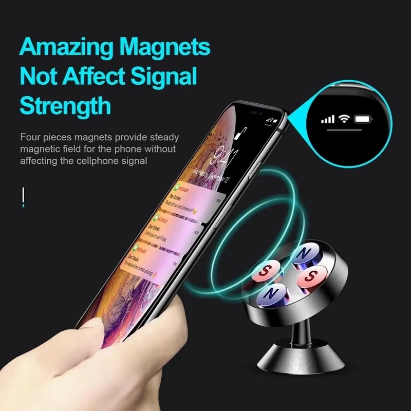 حامل هاتف مغناطيسي للسيارة، حا - مراجعة Phone Accessories Holder Car وسعره
